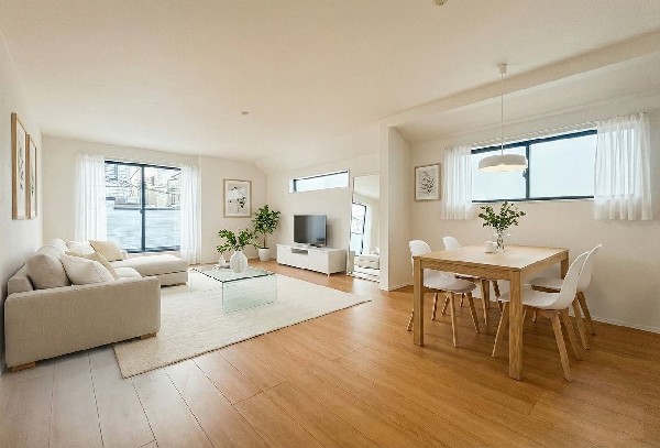 本画像はCGで作成しており、実際に現地に家具はおかれておりません。また価格に家具は含まれておりません。