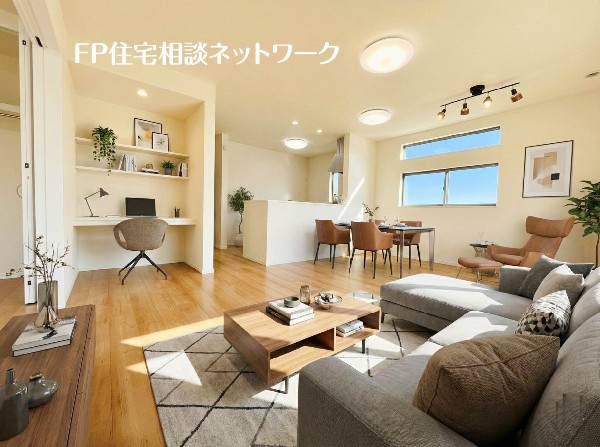 リビング※本画像はCGで作成しており、実際に現地に家具はおかれておりません。また価格に家具は含まれておりません