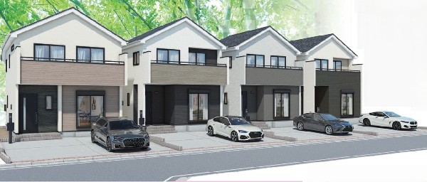 外観:完成予想図です。