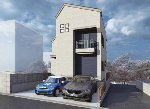 外観:完成予想図です。