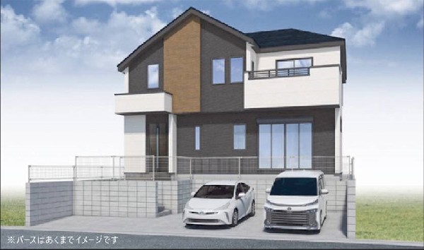 外観:完成予想図です
