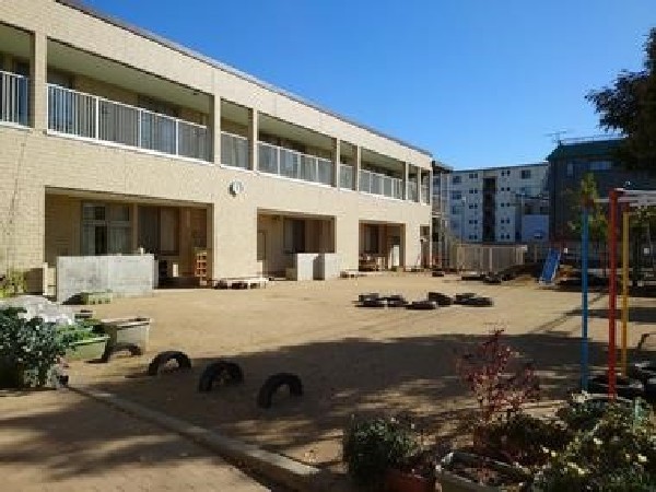 周辺環境:緑台保育園 (個性を認め合う集団生活を通じ、豊かな人間関係を築く園)