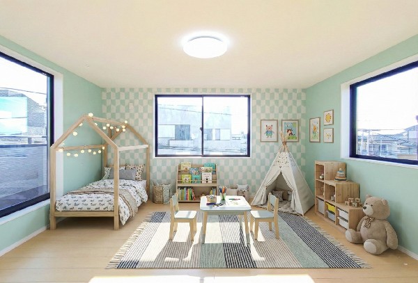 本画像はCGで作成しており、実際に現地に家具はおかれておりません。また価格に家具は含まれておりません