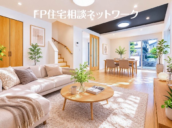 リビングダイニング　（本画像はCGで作成しており、実際に現地に家具はおかれておりません。また価格に家具は含まれておりません）
