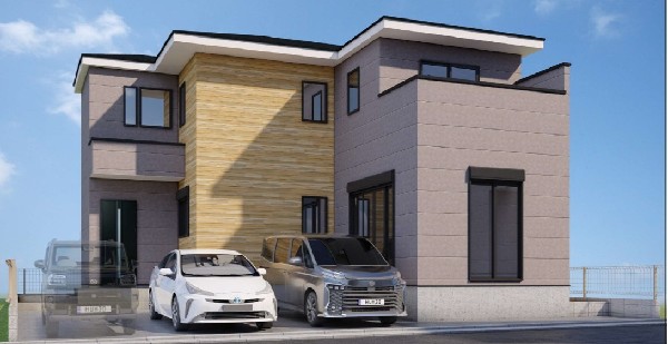 外観:完成予想図です