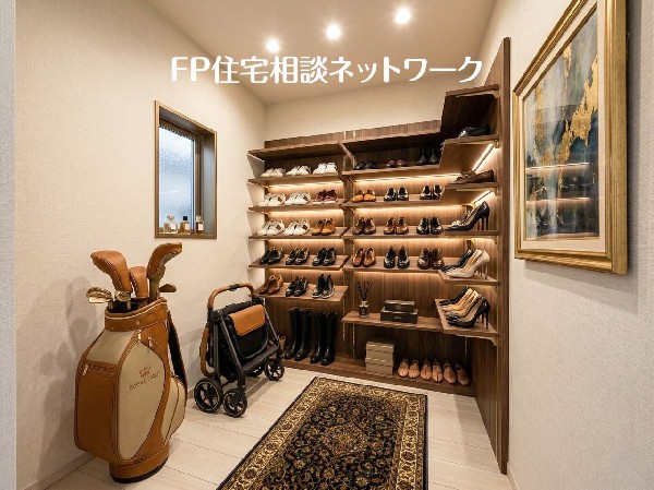 納戸※本画像はCGで作成しており、実際に現地に家具はおかれておりません。また価格に家具は含まれておりません