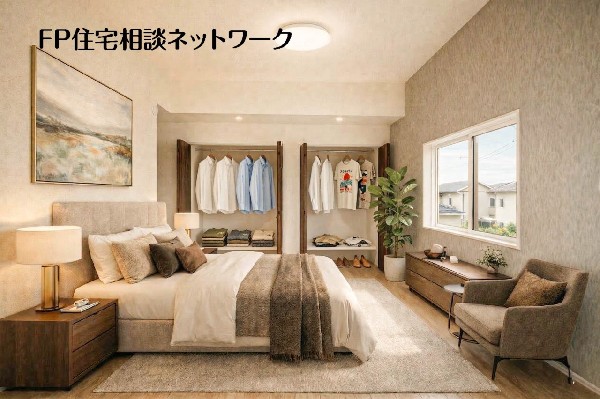 洋室※本画像はCGで作成しており、実際に現地に家具はおかれておりません。また価格に家具は含まれておりません