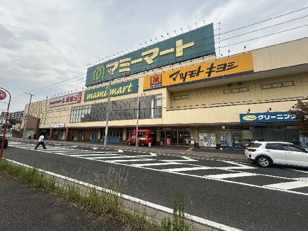 周辺環境:マミーマート飯山満駅前店　(駅のすぐ近くで夜遅くまで営業し、新鮮な生鮮食品やお惣菜が充実していることで、忙しい毎日の食卓を楽しく支えてくれる便利な場所。)