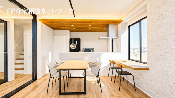 リビングダイニング　（本画像はCGで作成しており、実際に現地に家具はおかれておりません。また価格に家具は含まれておりません）