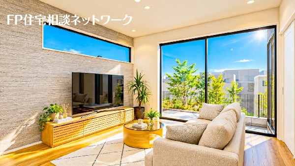 リビング　（本画像はCGで作成しており、実際に現地に家具はおかれておりません。また価格に家具は含まれておりません）
