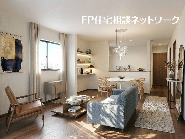 本画像はCGで作成しており、実際に現地に家具はおかれておりません。また価格に家具は含まれておりません