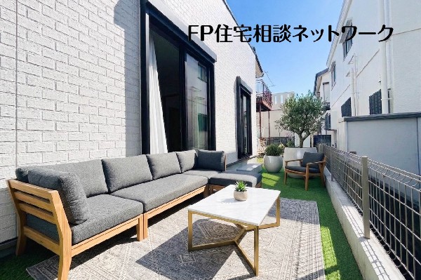 庭※本画像はCGで作成しており、実際に現地に家具はおかれておりません。また価格に家具は含まれておりません