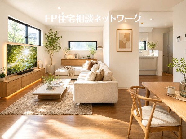 リビングダイニング　（本画像はCGで作成しており、実際に現地に家具はおかれておりません。また価格に家具は含まれておりません）