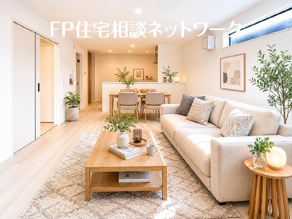 リビングダイニング　（本画像はCGで作成しており、実際に現地に家具はおかれておりません。また価格に家具は含まれておりません）