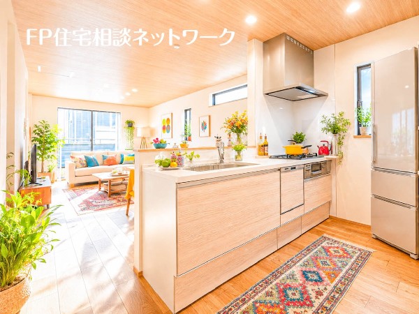 キッチン（本画像はCGで作成しており、実際に現地に家具はおかれておりません。また価格に家具は含まれておりません）