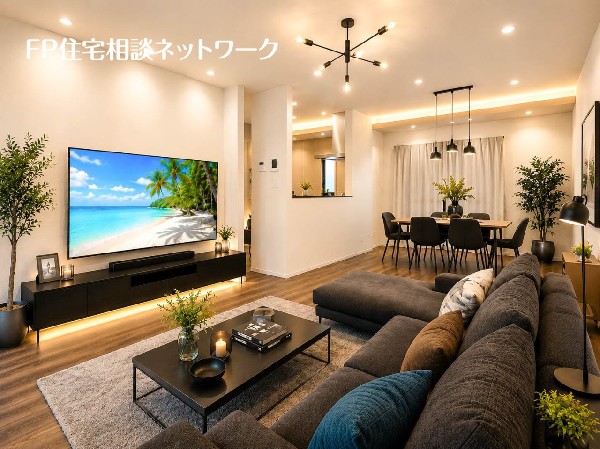 （本画像はCGで作成しており、実際に現地に家具はおかれておりません。また価格に家具は含まれておりません）