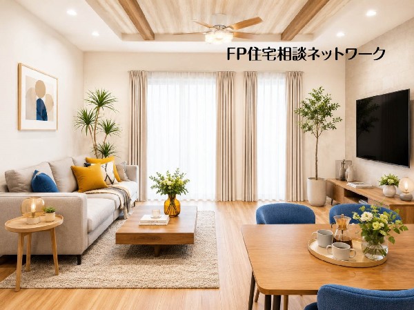 リビング（本画像はCGで作成しており、実際に現地に家具はおかれておりません。また価格に家具は含まれておりません）