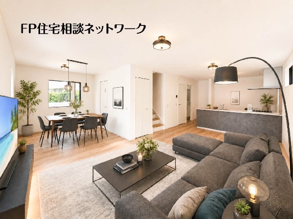 リビング※本画像はCGで作成しており、実際に現地に家具はおかれておりません。また価格に家具は含まれておりません