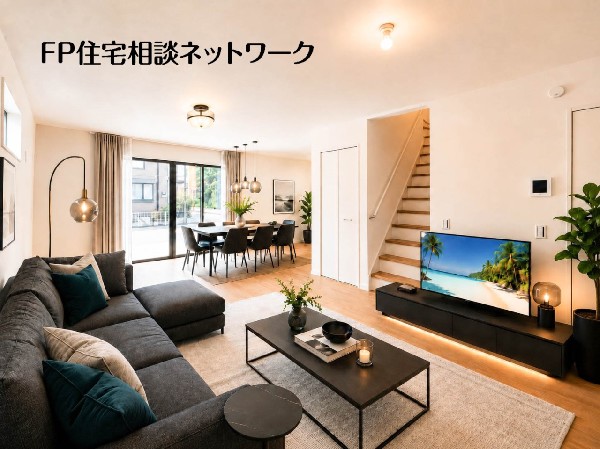 リビング※本画像はCGで作成しており、実際に現地に家具はおかれておりません。また価格に家具は含まれておりません