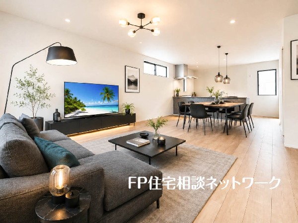 リビング※本画像はCGで作成しており、実際に現地に家具はおかれておりません。また価格に家具は含まれておりません