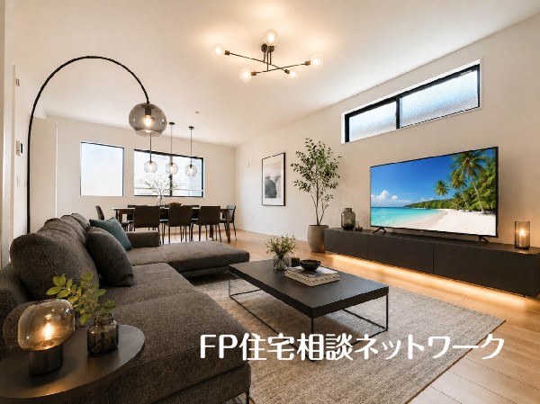 リビング※本画像はCGで作成しており、実際に現地に家具はおかれておりません。また価格に家具は含まれておりません