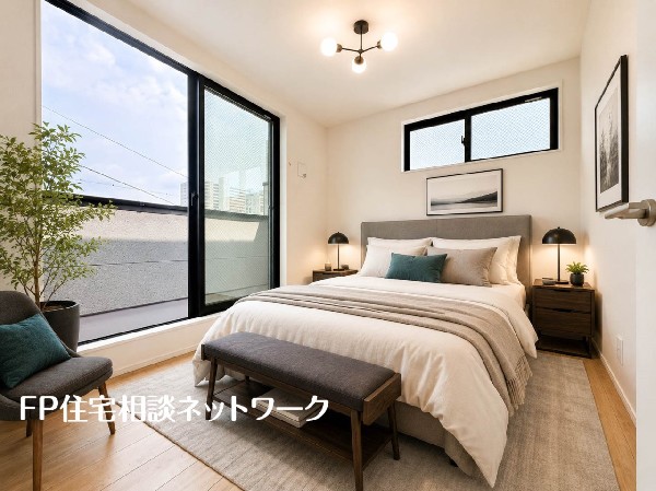洋室※本画像はCGで作成しており、実際に現地に家具はおかれておりません。また価格に家具は含まれておりません