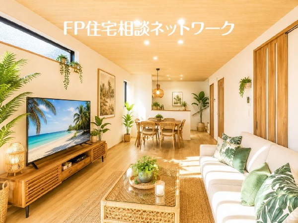 リビング※本画像はCGで作成しており、実際に現地に家具はおかれておりません。また価格に家具は含まれておりません